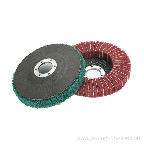 High Efficiency non woven wheel polishing 180mm